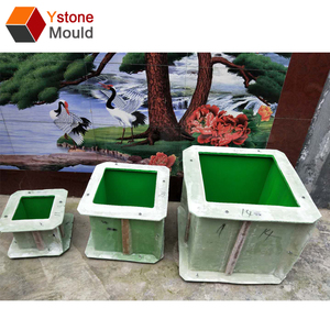 Garden Beautiful Round Design <strong>Concrete</strong> Planter <strong>Mold</strong> - Product Image 3