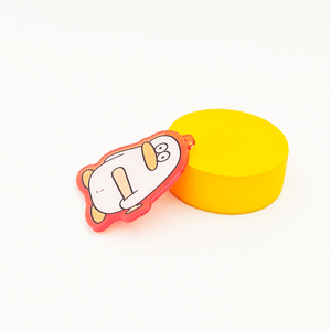 Factory Direct Communicable New Products Transparent Colored Acrylic Keychain Plastic Material Wholesale Low Price