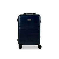Bagages d'enregistrement valises avec logo personnalisé Vente en gros Bagages avec cadre en aluminium de 20 pouces en matériaux PC