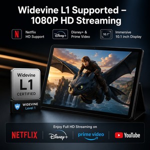 Tablette <span class=keywords><strong>PC</strong></span> Android 16 professionnelle 10 pouces en gros, 12 Go de RAM, 64 Go de ROM, 5G, <span class=keywords><strong>double</strong></span> Wi-Fi, batterie longue durée 6000 mAh, écran HD - Product Image 3
