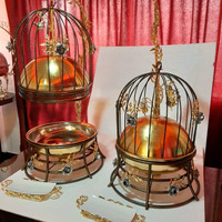 Plats de chauffe-plats en or pour la restauration ensemble de buffet de chauffe-plats de luxe et chauffe-plats de chauffe-plats papillon