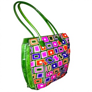 Sacs à main et pochettes en cuir colorés pour femmes, design de créateur, fermeture éclair 7 pouces, usage quotidien - Product Image 2