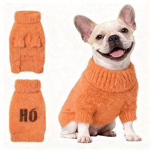 Rompi Rajut Sederhana Portabel Ringan Anti Rontok untuk Anjing Musim Dingin - Product Image 1