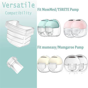पहनने योग्य स्तन पंप एक्सेसरीज किट 2 डकबिल वाल्व + 2 सिलिकॉन डायाफ्राम S21 के साथ संगत - Product Image 5