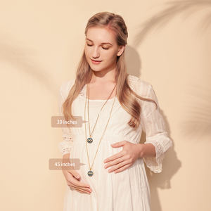 Collana Bola del Suono per Maternità, Chiamatrice d'Angelo, Bola Messicana con Elefante, Gioiello per la Gravidanza e la Festa della Mamma - Product Image 5