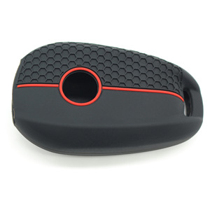 Étui de protection pour clé de voiture Alfa Romeo, compatible avec Giulia <span class=keywords><strong>Tonale</strong></span> et Stelvio Stanwei, housse en silicone résistante aux rayures, marque RYHX - Product Image 5