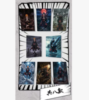 Vente en gros de figurines de la série d'anime Ninja, toutes en acrylique, pour décoration, collection, cadeau