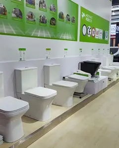 Medyag Economic Zweiteiliger WC-Toiletten riemen Dual Flush Rimless Wash Down Badezimmer Sanitär-Toiletten schüssel