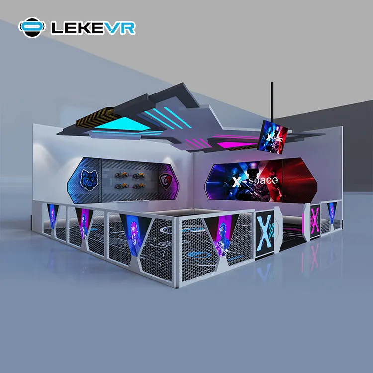 LEKE VR lalu lintas Metaverse Arcade Game irpetual interaktif permainan VR Multiplayer Space Wars Shooting Games