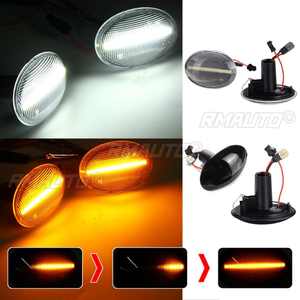 2 clignotants LED dynamiques séquentiels pour Mini Cooper R60 R55 R56 06-14 R57 R58 R5, feux de position latéraux clignotants - Product Image 2