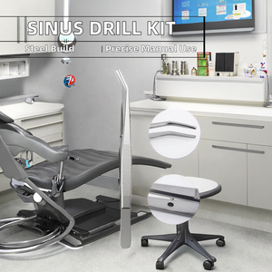 Venta al por mayor: Kit avanzado de 15 piezas para implantes dentales, brocas, topeadores, instrumentos manuales para elevación de senos, herramientas quirúrgicas de acero. - Product Image 2