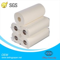 Serviette de cuisine en papier Offre Spéciale absorbant l'eau cuisine papier de nettoyage mouchoir 2ply rouleau de papier de cuisine