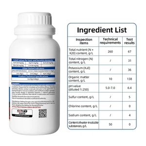 Suplemen nutrisi cair organik untuk tanaman lapangan kalsium Magnesium Boron seng besi kalium imunopresi meningkat - Product Image 5