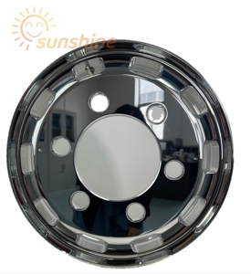 Fabrication de jantes en aluminium pour camions lourds 17,5x5,25, Chine, jantes en alliage pour semi-remorques et remorques de fret. - Product Image 1