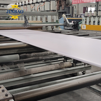 JINBAO panneau de mousse sans PVC de haute qualité 4x8 étanche blanc sintra dur forex 10mm 0.5 densité prix