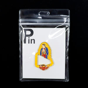 Toptan şapka Pins özel Logo emaye Pin yapımı Metal zanaat beyzbol rozeti şapka Pin ile zincir - Product Image 5