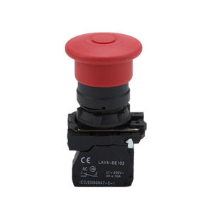 Interrupteur à bouton-poussoir en laiton plaqué argent, indice de protection IP65, 10A 1NO, pour appareils électroménagers, commandes sélectrices, commutateur de circuits multiples en toute sécurité - Product Image 6