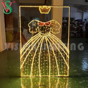 Illuminated Snowman LED Standing Board 2D Motif Lights For Outdoor Interactive Display