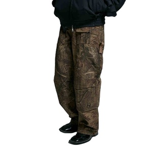 <span class=keywords><strong>Pantalon</strong></span> cargo vintage en coton surdimensionné pour hommes, décontracté, surdimensionné, en coton, pour les travaux <span class=keywords><strong>de</strong></span> randonnée en plein air pour les hommes - Product Image 6