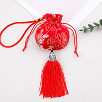 Dragon Boat Festival Pochettes parfumées Sacs vides Vente en gros Hanfu Tang Suit Plum Blossom Fragrance Pouch Hanging Ornament Sachet