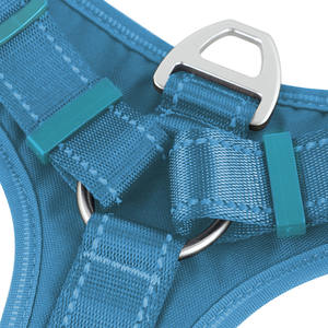 Fertigen Sie Mesh Comfortable Padded Adjusta ble Harness mit Schnell verschluss für kleine mittelgroße Hunde - Product Image 6