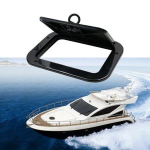 Couverture d'entrée blanche ou noire pour bateau, 280x180mm, pour Inspection, avec <span class=keywords><strong>loquet</strong></span> - Product Image 6