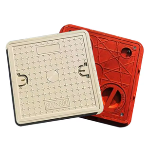 EN124 400*600 GRP Square <strong>Manhole</strong> <strong>Cover</strong> CE/ISO9001 Certified Hangxing Brand Long-Lasting High Pressure 400Kn for Road - Product Image 3
