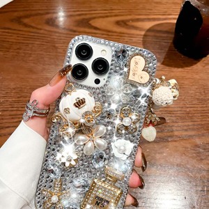 <span class=keywords><strong>Funda</strong></span> Protectora para Teléfono Móvil con <span class=keywords><strong>Colgante</strong></span> Creativo de Perla y Diamante Artificial de TPU para <span class=keywords><strong>iPhone</strong></span> <span class=keywords><strong>11</strong></span> 12 13 14 15 16 Pro Max - Product Image 6
