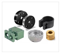 Pièces de bras robotique 6 axes sur mesure usinées CNC OEM ODM, coques de robot en acier inoxydable/aluminium pour robot humanoïde de perçage