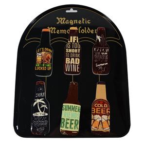 Aimant de réfrigérateur en céramique en forme de bouteille de bière, souvenir, cadeau décoratif, mariage, Pâques, autocollant magnétique - Product Image 4