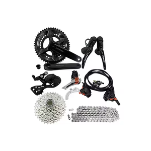 <span class=keywords><strong>Groupe</strong></span> de transmission <span class=keywords><strong>SHIMANO</strong></span> <span class=keywords><strong>105</strong></span> R7120 2x12 vitesses, freins à disque hydrauliques BR-R7170, pédalier FC-R7100 170 mm 50-34T, CS-R7101 11-34T - Product Image 1