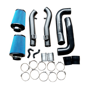 Nuevo Kit de Admisión de Aire Frío de Acero Inoxidable de 3 Pulgadas para 370Z 09-20/G37 09-13 3.7L, Juego de Mangueras de Silicona Laterales para Respiración PCV, Perfecto - Product Image 1
