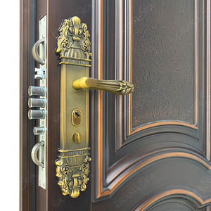 Portes de sécurité en acier robuste pour entrée principale de <span class=keywords><strong>maison</strong></span> de style américain moderne, simple ou <span class=keywords><strong>double</strong></span>, <span class=keywords><strong>prix</strong></span> - Product Image 5