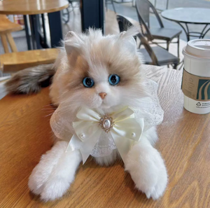 Peluches Realistas Hechos a Mano, Juguete de Gato de Peluche para Adultos Mayores, Mujeres, Niños, Amantes de los Gatos, Regalos Sorpresa - Product Image 5