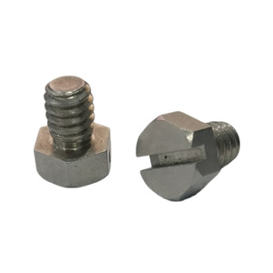 Vis à tête hexagonale avec embase fendue, boulon de machine à filetage complet, acier inoxydable, acier au carbone, taille personnalisée, fabrication OEM directe d'usine - Product Image 4
