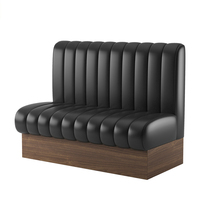 Ensemble de banquettes de restaurant vintage personnalisées, tables et chaises - Meubles commerciaux durables en bois écologique pour hôtels et écoles