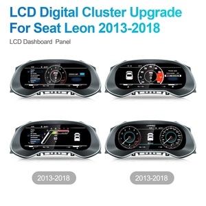 12.3 Inch <b>Car</b> LCD Dashboard Digital Cluster Auto <b>Speedometer</b> Virtual Cockpit Carplay Monitor New Upgrade <b>for</b> Seat Leon 2013 2018 - Product Image 2