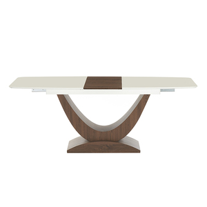 Tavoli da Pranzo Allungabili in Stile Rustico <span class=keywords><strong>Quadrato</strong></span> in Legno MDF per Sala da Pranzo e <span class=keywords><strong>Cucina</strong></span> - Product Image 2