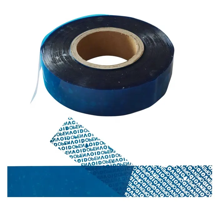 Factory Supplier free samples custom logo print security tamper evident bag seal tape