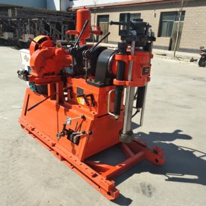 지주안 GY200 코어 드릴링 리그 소형 드릴 킹 스틸 크롤러 엔진 구동 드릴 1.5미터 한 번에 - Product Image 1