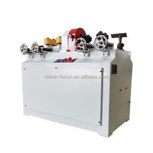 Machine de filetage de moulage de vadrouille à manche de balai Machine de polissage de bâtons ronds Machine de ponceuse de polissage du bois - Product Image 4