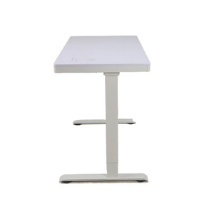 Escritorio de Computadora Eléctrico de Altura Ajustable con Doble Motor y Cajones, Función de Elevación de 1.2M, Revestimiento en Polvo, Material de Vidrio - Product Image 5