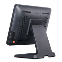 Caisse enregistreuse tactile POS HONGWEN HW-1S 15 pouces, écran capacitif 10 points, Intel Core I3 8+128 Go, Windows 10, noir, pour la vente au détail
