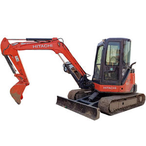 Miniexcavadora Hitachi ZX50U de 5 Toneladas Importada de Japón, Miniexcavadora de Alta Calidad y Hiperkinética Hecha en Japón - Product Image 1