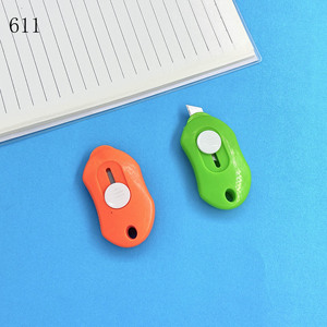 Chất Lượng Cao Mini Tiện Ích Cầm Tay Knife Retractable Dễ Thương Nhựa Tiện Ích Dao Box <span class=keywords><strong>Cutter</strong></span> Dao Giấy - Product Image 4