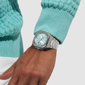 นาฬิกา CILOA สี่เหลี่ยมสีน้ำเงิน ปรับแต่งได้ สำหรับผู้ชาย ฟังก์ชั่นหลากหลาย กันน้ำ คุณภาพสูง หรูหราเบาๆ ของขวัญปี 2025 นาฬิกาควอตซ์รุ่นใหม่ - Product Image 5