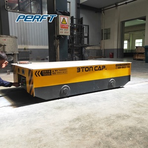 Vagón Plano Ferroviario Industrial a Batería para Desplazamiento y Movimiento de Mercancías, Carro de Transferencia para Manejo de Materiales - Product Image 2