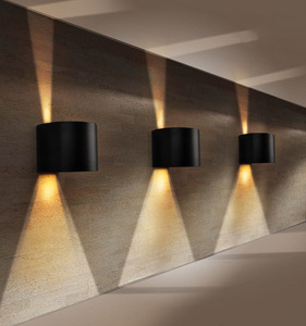 Ip65 không thấm nước có thể điều chỉnh Chùm tia góc PIR cảm biến Tường Ngoài Trời ánh sáng bên ngoài dẫn đèn tường cho ngoại vi tường cho khách sạn biệt thự - Product Image 5