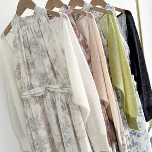 <span class=keywords><strong>Robe</strong></span> imprimée licou de luxe pour le printemps automne sans manches à lacets taille mince <span class=keywords><strong>Robe</strong></span> de bal <span class=keywords><strong>Robe</strong></span> Vintage fée Vestidos - Product Image 6