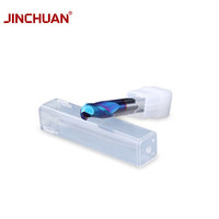 JINCHUAN Fraise à queue sphérique en carbure de tungstène HRC65 à 2 cannelures, outil de coupe pour usinage CNC, fraise de perçage, outil de machine